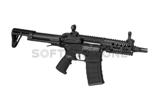 Classic Army AR4 SBR with E.T.U in Black AEG 0,5 Joule